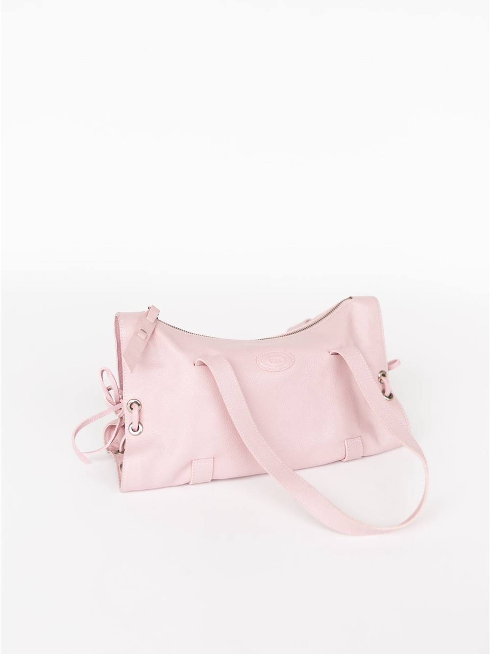 TOD’S Light Pink Leather Shoulder Bag